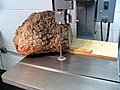 Wedges Stabilize Uneven Burl